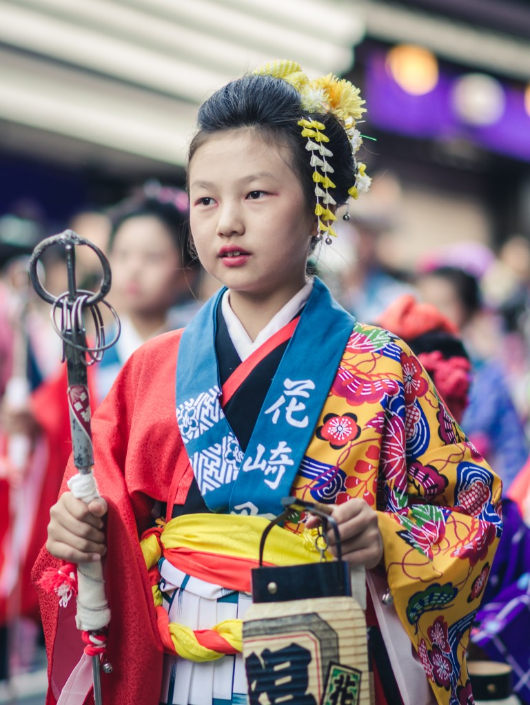 Photo of young girl in traditional clothing
