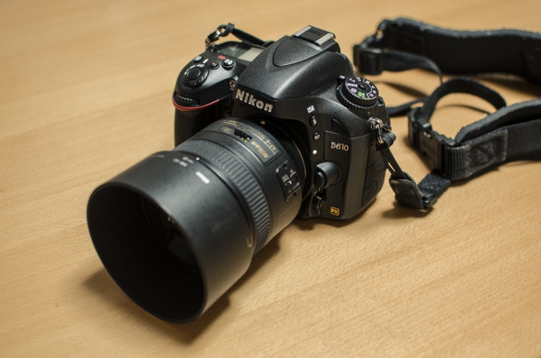 Nikon D610 with 85mm