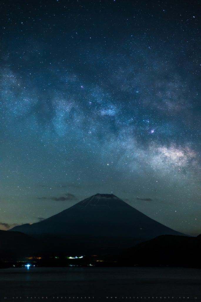 Milky Way Over Mt Fuji