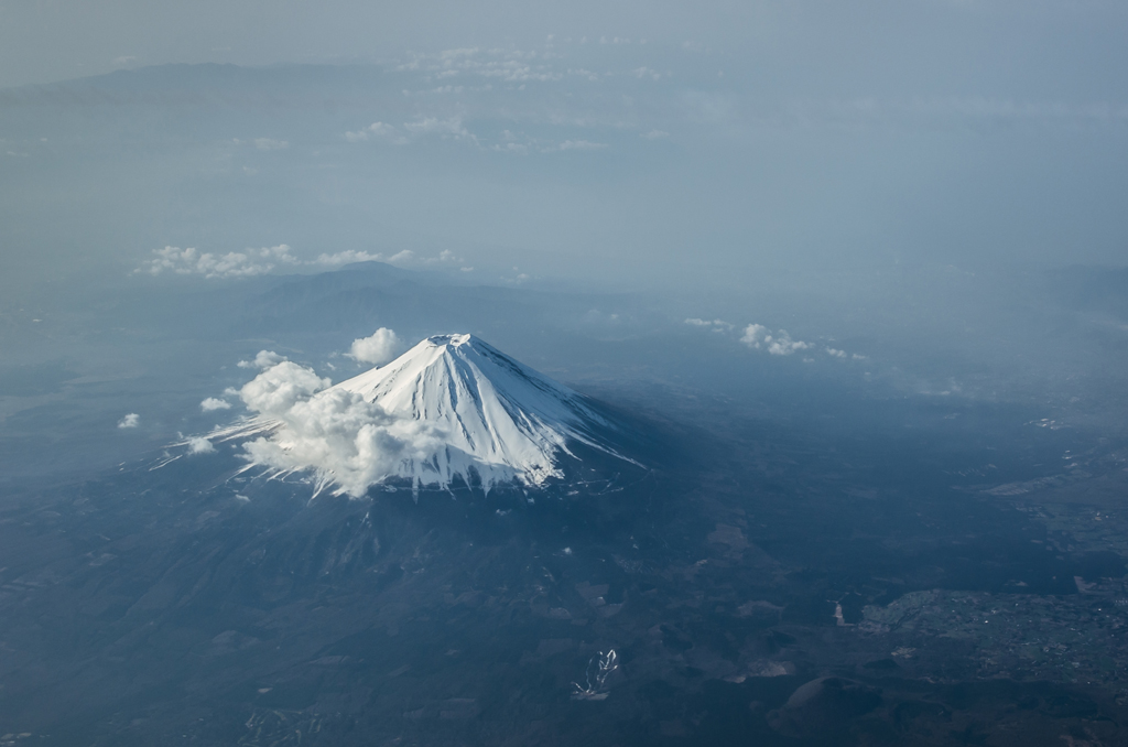 Mt Fuji From the Air