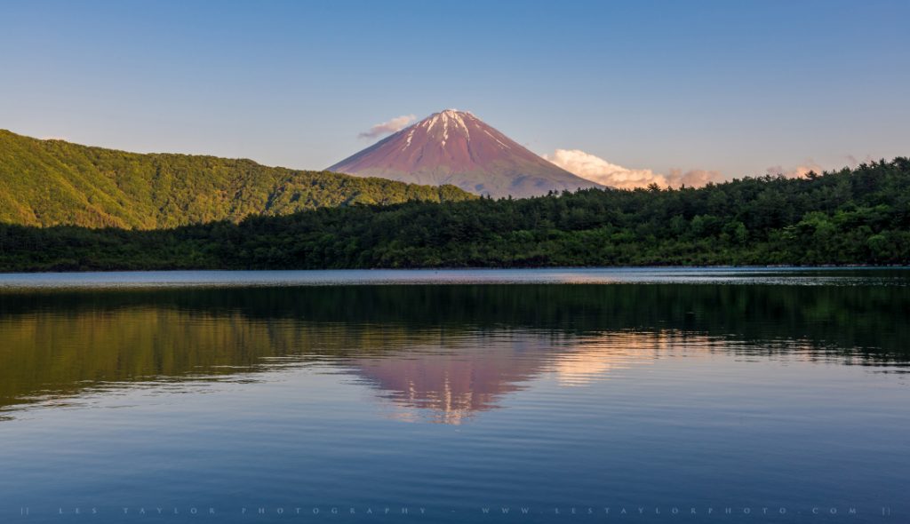 Mt Fuji on Lake Saiko